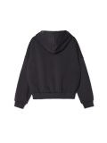 Ciemnoszara bluza z kapturem oversize - szary - CROPP - small5
