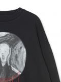 Czarna bluza z fotoprintem - czarny - CROPP - small4