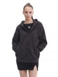 Czarna bluza z motywem pajęczyn - szary - CROPP - small3
