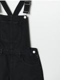 Jeansowe ogrodniczki - czarny - CROPP - small4