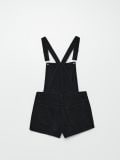 Jeansowe ogrodniczki - czarny - CROPP - small5