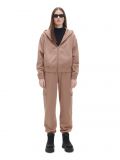Brązowa rozpinana bluza z kapturem - brązowy - CROPP - small2