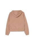 Brązowa rozpinana bluza z kapturem - brązowy - CROPP - small5