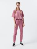 Pantaloni de trening tip jogger - mov - CROPP - small1