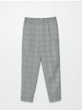 Spodnie w kratę - szary - CROPP - small4