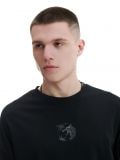 Czarna koszulka oversize z nadrukiem Wiedźmin - czarny - CROPP - small3