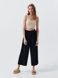 Spodnie culotte - czarny - CROPP - small1