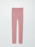 Dzianinowe legginsy w prążki - różowy - CROPP - small6