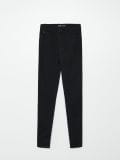 Czarne jeansy skinny high waist - czarny - CROPP - small4