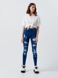 Skinny distressed jeans - Blau - CROPP - small1