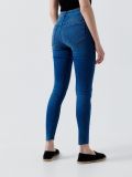 Jeansy skinny z dziurami - niebieski - CROPP - small3