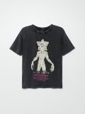 Koszulka oversize Stranger Things - szary - CROPP - small4
