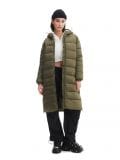Cappotto impermeabile con cappuccio - verde-marrone - CROPP - small2
