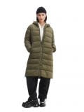 Cappotto impermeabile con cappuccio - verde-marrone - CROPP - small1