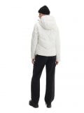 Biała kurtka puffer z kapturem - biały - CROPP - small3