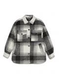 Jachetă shacket - negru - CROPP - small4