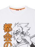 Biała koszulka z nadrukiem anime - biały - CROPP - small4