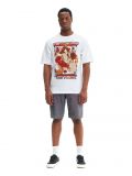 Biały t-shirt z nadrukiem anime - biały - CROPP - small1
