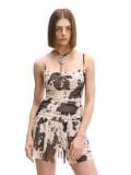 Rochie mini cu model - crem - CROPP - small1