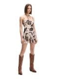 Rochie mini cu model - crem - CROPP - small3