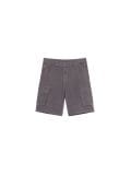 Шорцови со карго џебови - сив - CROPP - small1