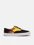 Trampki z nadrukiem - czarny - CROPP - small2