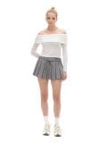 Minigonna - grigio scuro - CROPP - small1