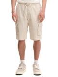 Kratke hlače - krem - CROPP - small3