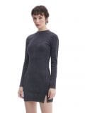 Mini φόρεμα - ΣΚΟΥΡΟ ΓΚΡΙ - CROPP - small3