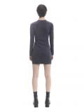Mini φόρεμα - ΣΚΟΥΡΟ ΓΚΡΙ - CROPP - small4