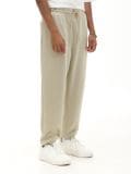 Pantalones jogger de chándal - Beige - CROPP - small1