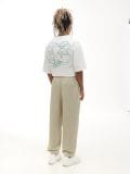 Pantalones jogger de chándal - Beige - CROPP - small4