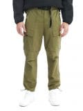 Ciemnozielone spodnie parachute - zielony - CROPP - small1