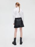 Spódnica z imitacji skóry - czarny - CROPP - small3