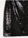 Fustă cu paiete - negru - CROPP - small3