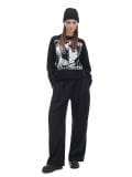 Czarny sweter z motywem mangi - czarny - CROPP - small2