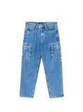 Niebieskie jeansy baggy - niebieski - CROPP - small2
