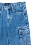 Niebieskie jeansy baggy - niebieski - CROPP - small5