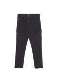 Blugi cargo - negru - CROPP - small4