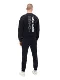 Teksakangast dressipüksid - must - CROPP - small3