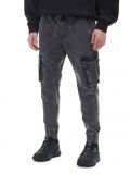 Szare bojówki z kieszeniami cargo - szary - CROPP - small2