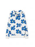 Bluza z kapturem w kwiaty - kremowy - CROPP - small5