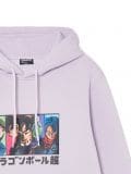Jasnofioletowa bluza z kapturem Dragon Ball - fioletowy - CROPP - small4