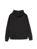 Czarna bluza z kapturem i aplikacją - czarny - CROPP - small5