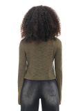 Pulover scurt - verde-prăfuit - CROPP - small4