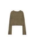 Pulover scurt - verde-prăfuit - CROPP - small5