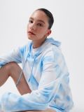 Hoodie in Batik-Optik - Blau - CROPP - small1