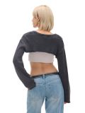 Maglione corto - Nero - CROPP - small4