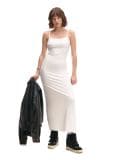 Vestito maxi semplice - Bianco - CROPP - small1