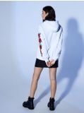 Bluza z różami - biały - CROPP - small3